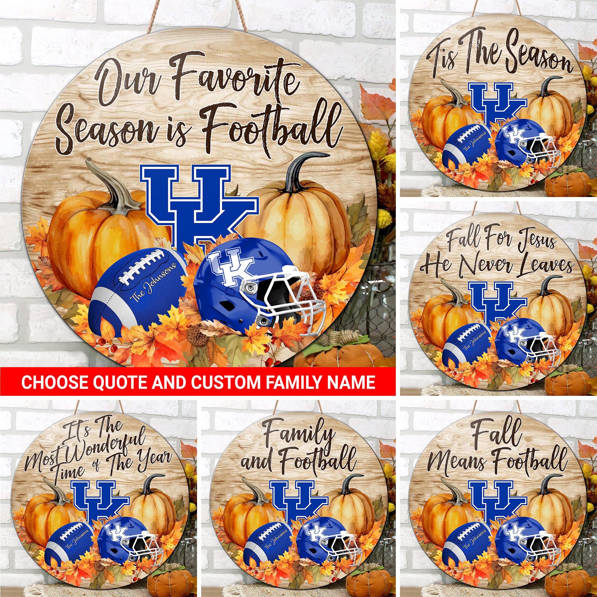 Kentucky Wildcats Shape Wooden Sign Custom Your Family Name And Choose Your Quotes, Sport Gifts, Home Decorations ETRG-51656